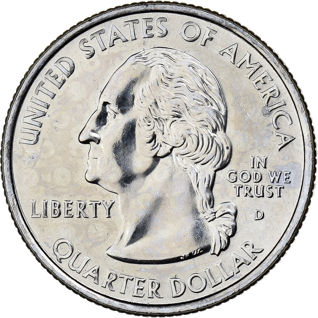United States, Quarter, Quarter Dollar, 2008, Denver, New Mexico 1912