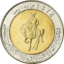 Libye, 1/2 Dinar, 2004, Bimétallique, SPL, KM:27