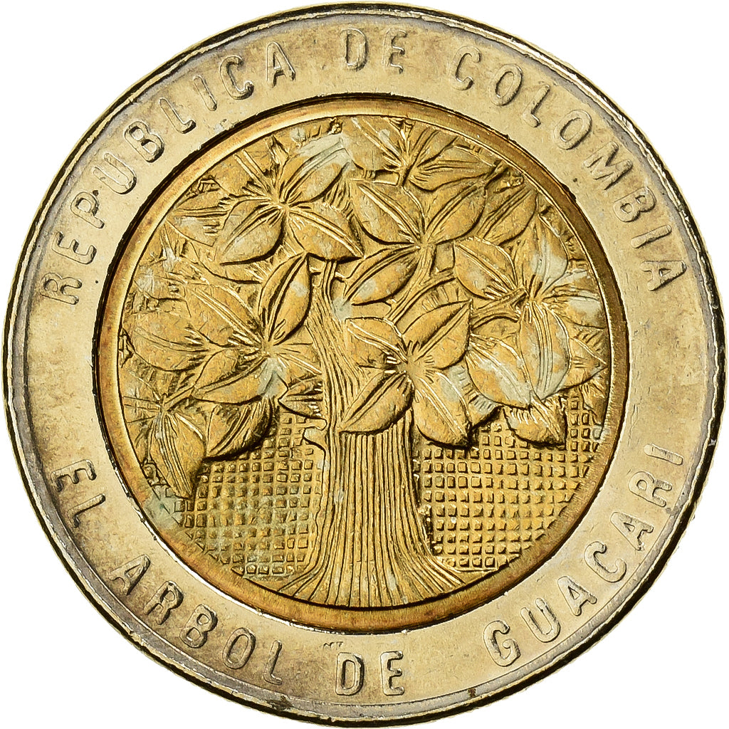 Colombia, 500 Pesos, 2006, Bi-Metallic, MS(63), KM:286