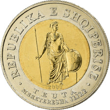 Albania, 100 Lekë, 2000, Pessac, Bi-Metallic, MS(63)