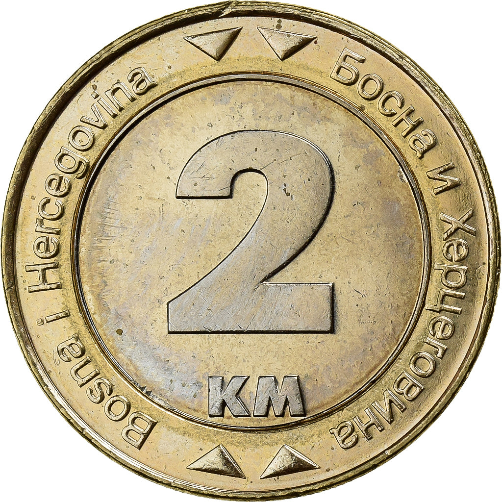 Bosnia and Herzegovina, 2 Konvertible Marka, 2000, British Royal Mint