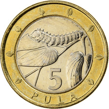 Botswana, 5 Pula, 2007, British Royal Mint, Bi-Metallic, MS(63), KM:30