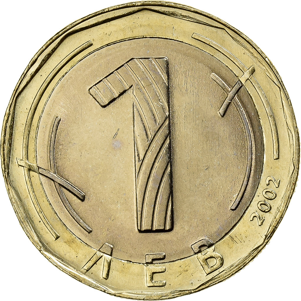 Bulgarie, Lev, 2002, Bimétallique, SUP, KM:254