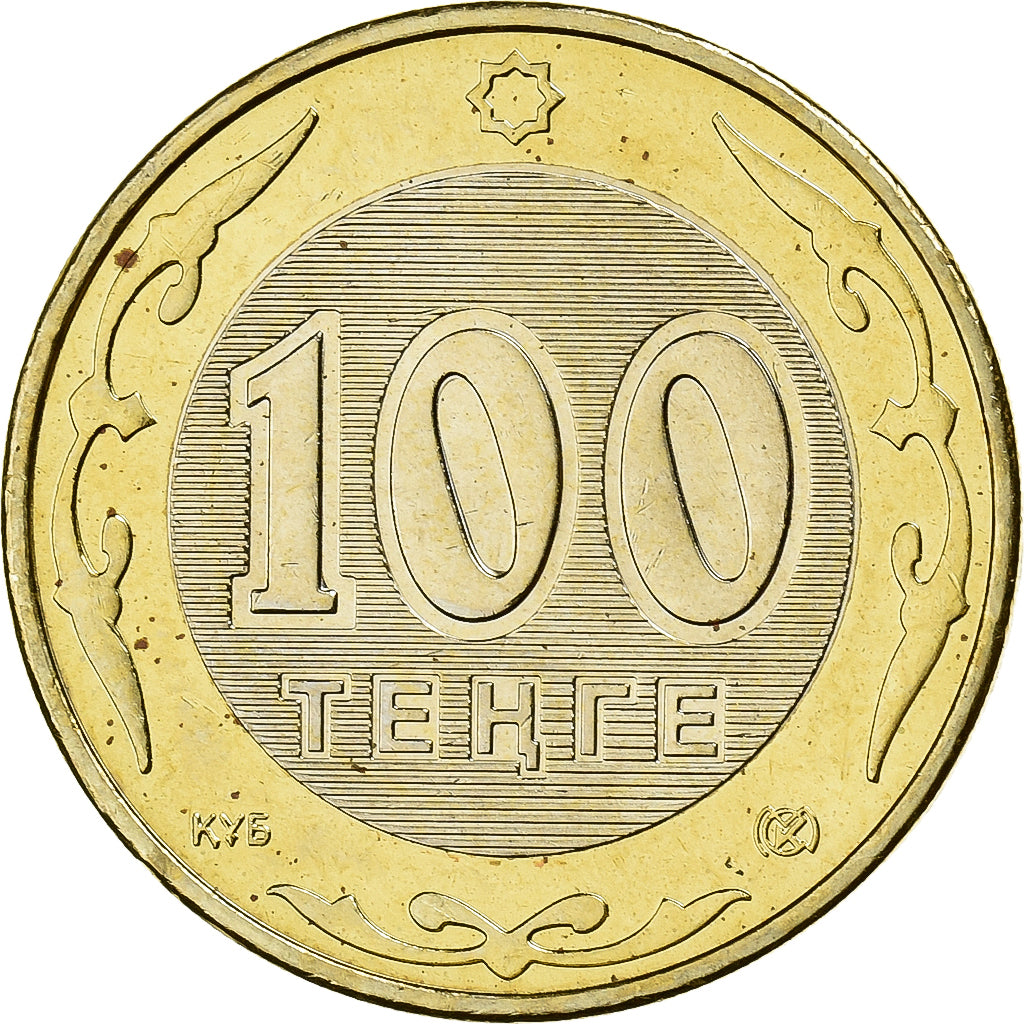 Monnaie, Kazakhstan, 100 Tenge, 2005, Kazakhstan Mint, SPL, Bi-Metallic, KM:39