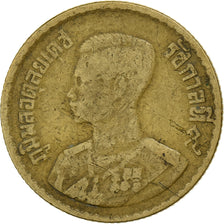 Thailand, Rama IX, 50 Satang = 1/2 Baht, 1957, Aluminum-Bronze, S+, KM:81