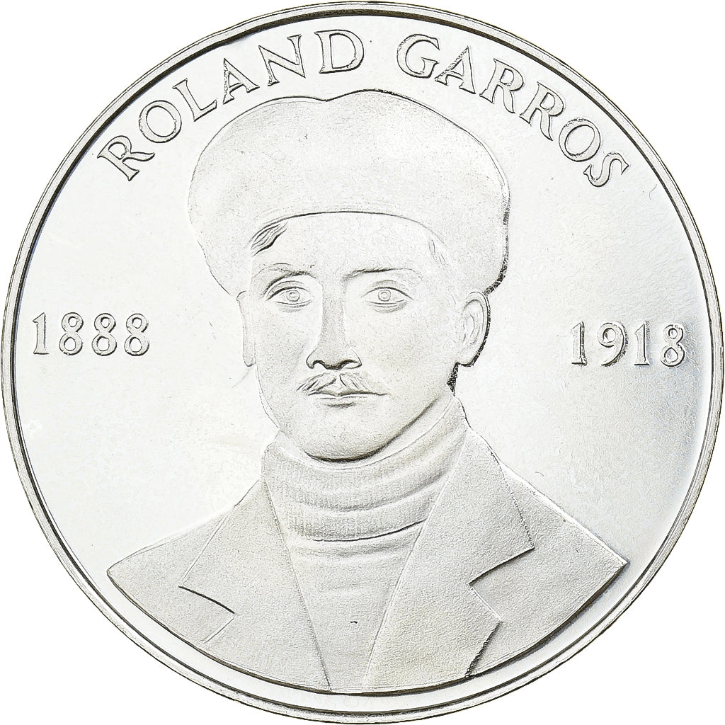 France, Medal, Roland Garros, Silver, AU(55-58)