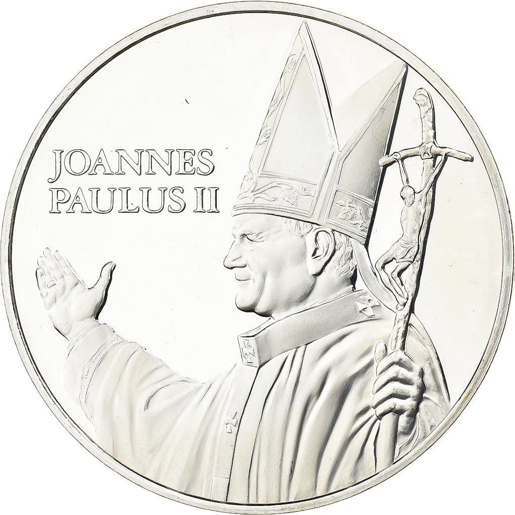 België, Medaille, Première Visite du Pape Jean-Paul II en Belgique, 1985