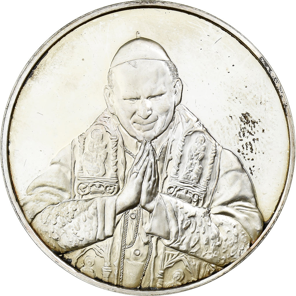 CITTÀ DEL VATICANO, medaglia, Jean-Paul II, 1978, Argento, BB+