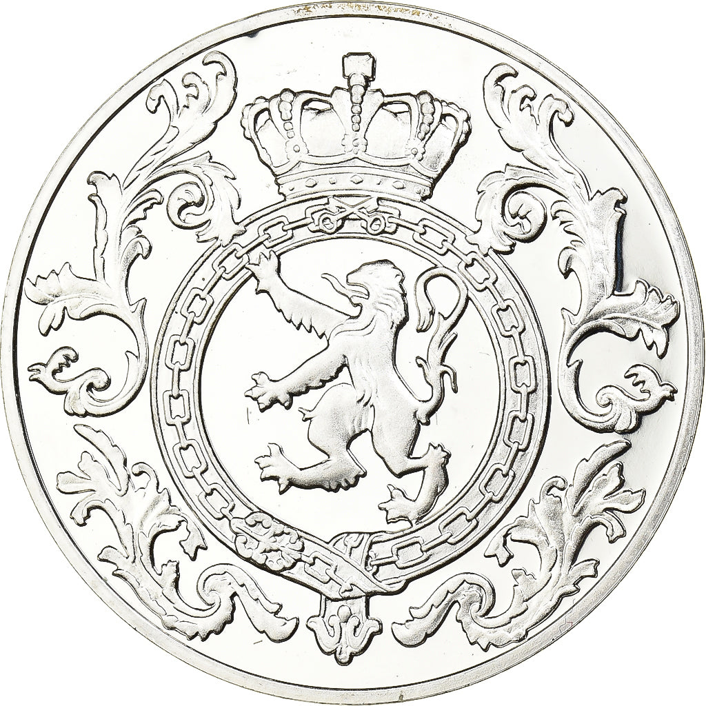 Belgien, Medaille, Baudouin, Roi des Belges, Silber, UNZ