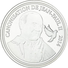 CITTÀ DEL VATICANO, medaglia, Canonisation de Jean Paul II, 2014, Argento, SPL