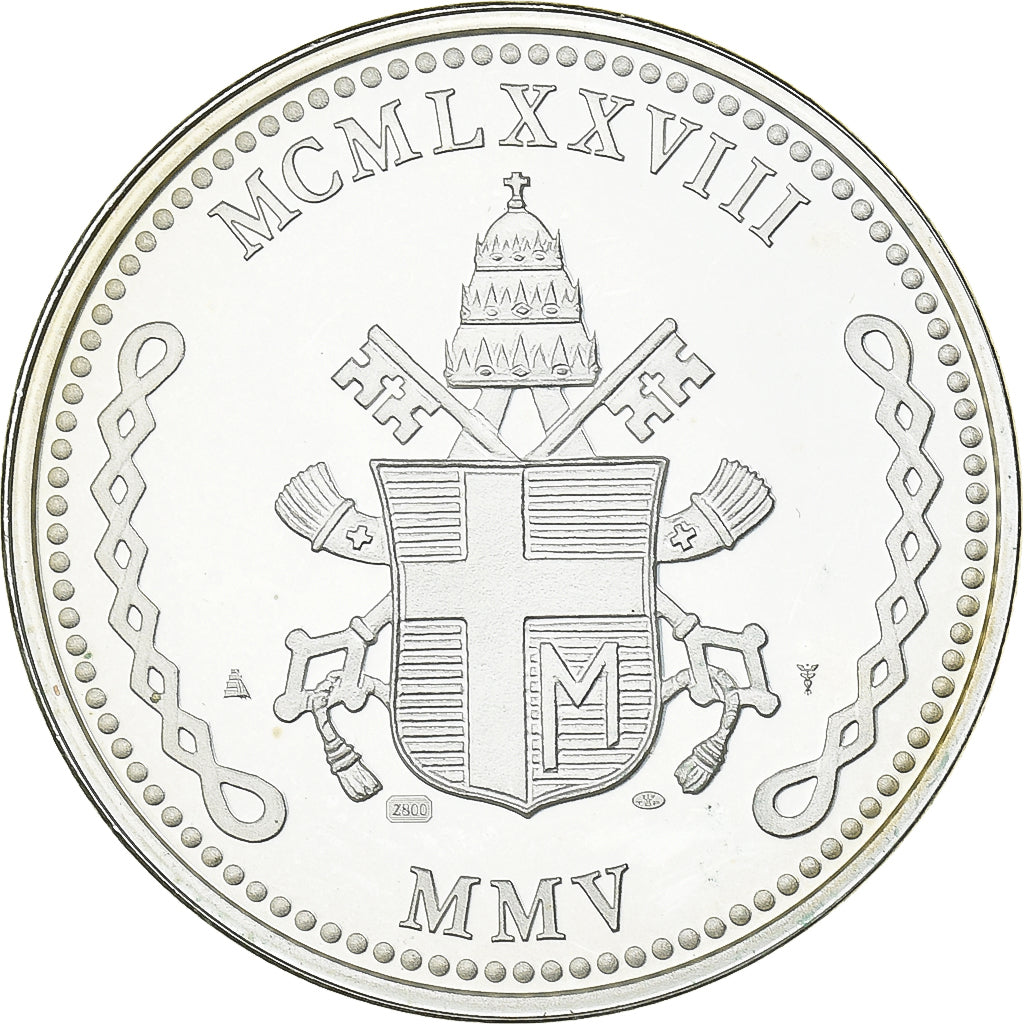 CIDADE DO VATICANO, medalha, Canonisation de Jean Paul II, 2014, Prata, MS(63)