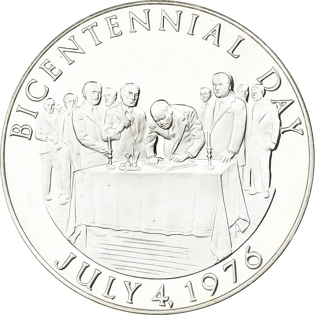 Verenigde Staten, Medaille, Independance Day, Bicentennial Day, 1976, Zilver