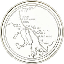Frankrijk, Medaille, Le Dernier Voyage de l'Orient Express, Zilver, UNC