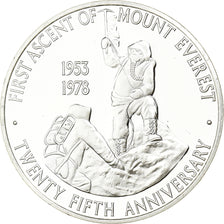 United Kingdom, Medal, First Ascent of Mount Everest, 25 Years, 1978, Silver