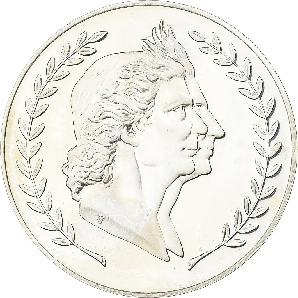 France, Médaille, Bicentenaire du Premier Vol Humain, 1983, Argent, SUP