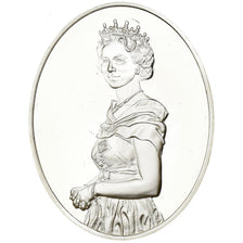 United Kingdom, Medal, Reine Elizabeth Jeune, Silver, MS(63)