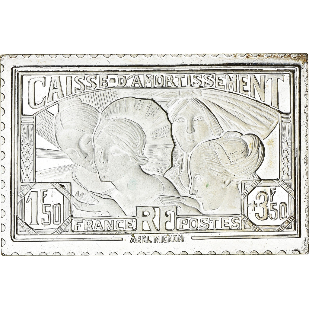 Frankrijk, Medaille, Timbre, Provinces Françaises, 1983, Zilver, FDC