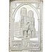 France, Medal, Timbre, Cathédrale de Reims, Type III, 3 Francs, 1983, Silver