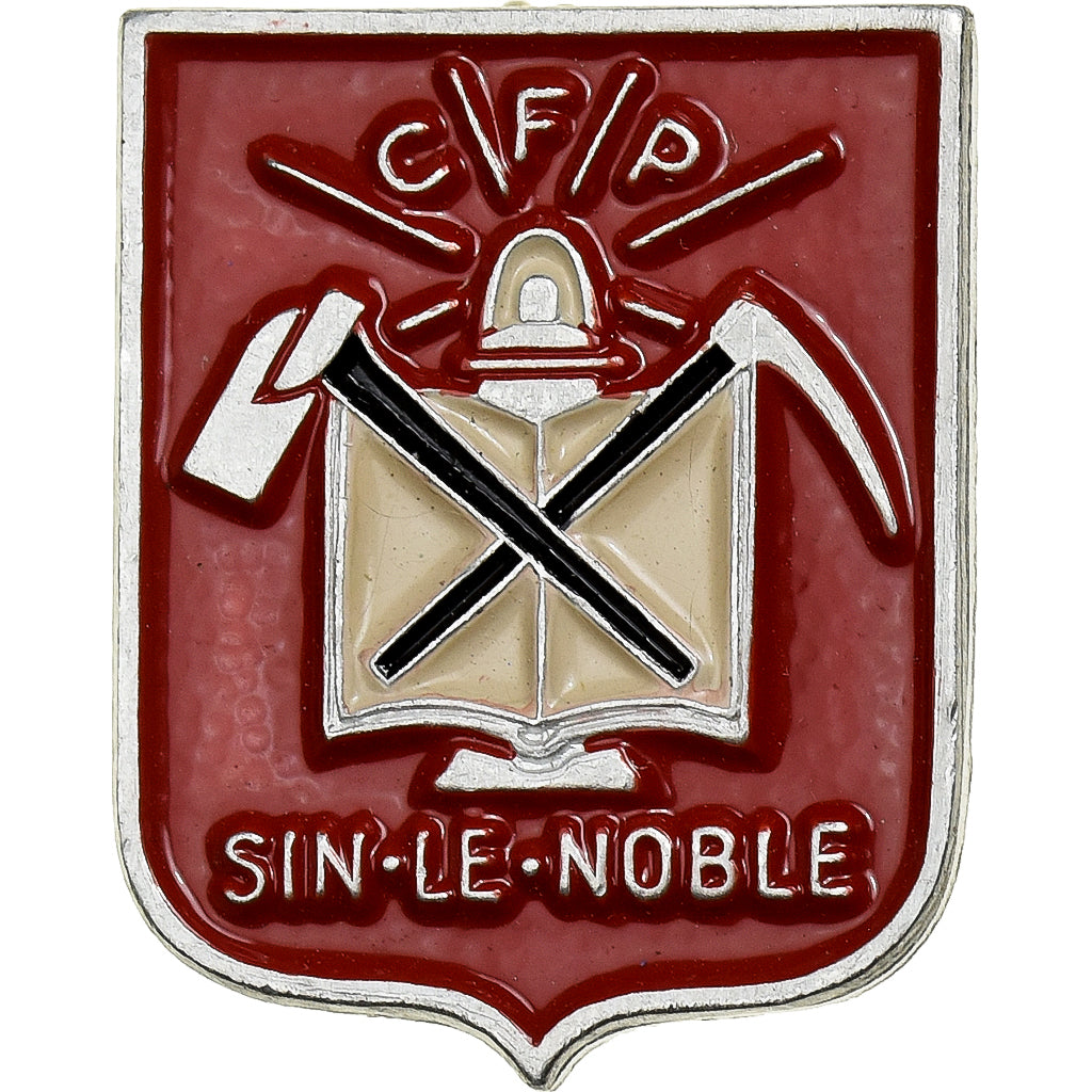 França, Broche, Centre de Formation, Sin-le-Noble, Métal, MS(65-70)