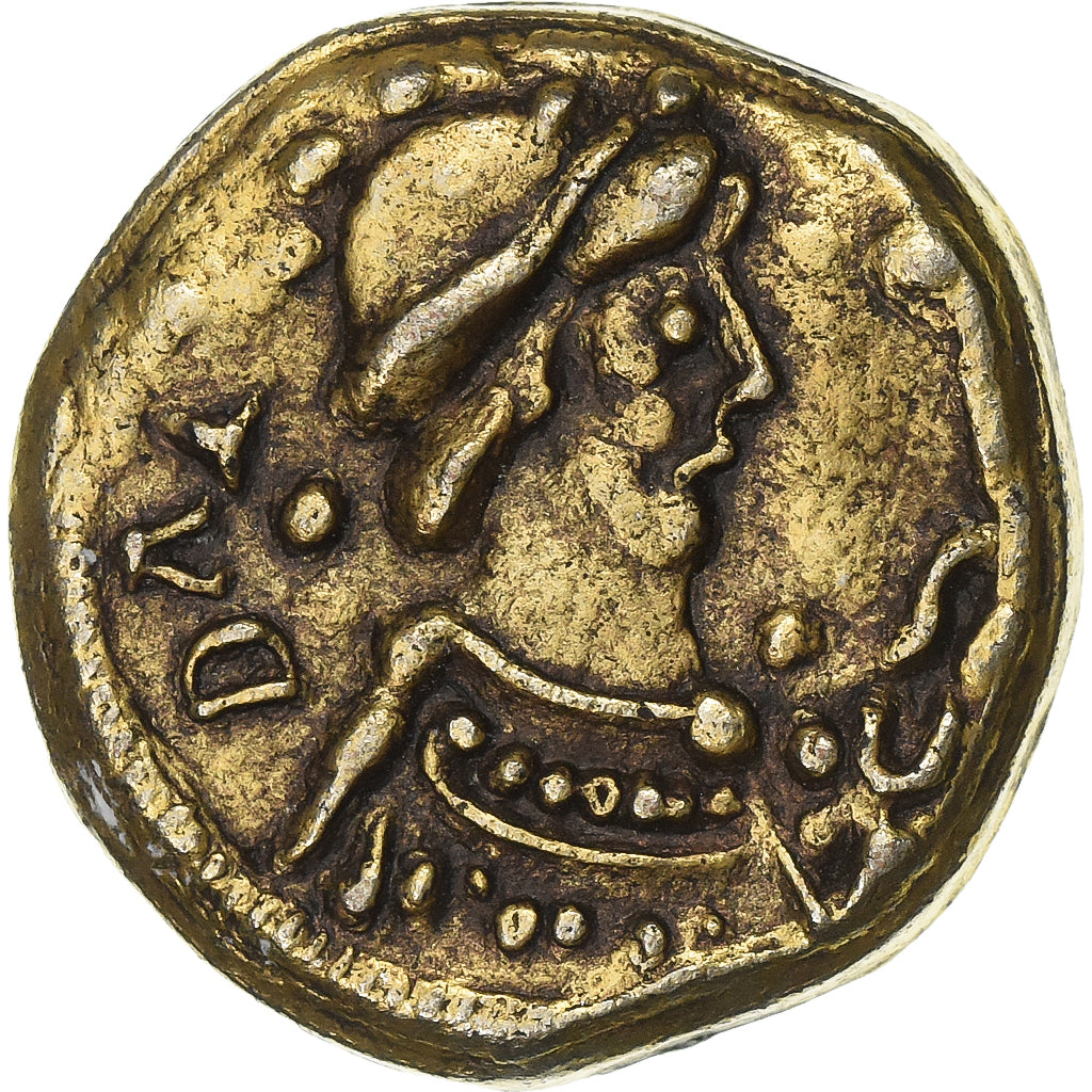 Francja, Token, Collection BP, Triens Dagobert Ier, Miedź-Nikel-Aluminium