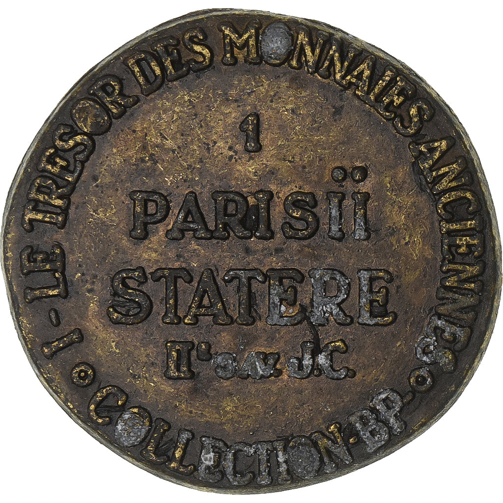 França, Token, Collection BP, Statère Parisii, Cobre, EF(40-45)