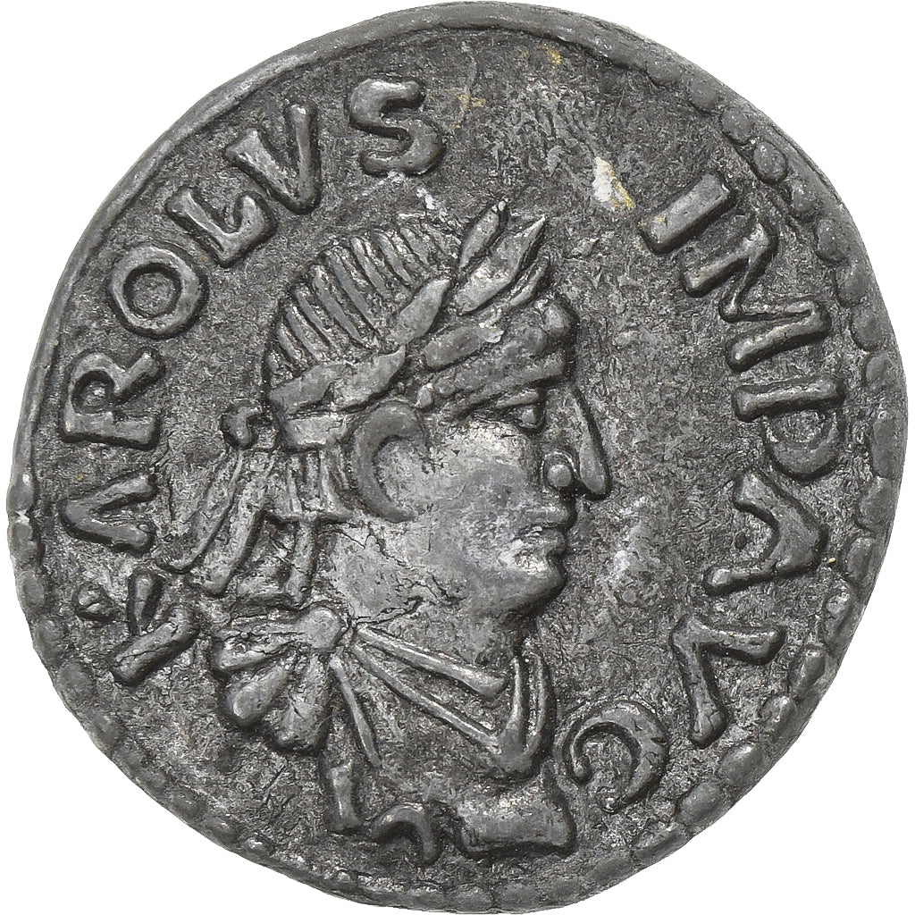 France, Token, Collection BP, Denier de Charlemagne, Copper, AU(50-53)