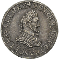 France, Token, Collection BP, Demi Franc Henri IV, History, AU(55-58), Copper