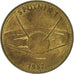 France, Jeton, Collection Shell, Sputnik 1, Bronze-aluminium, TTB