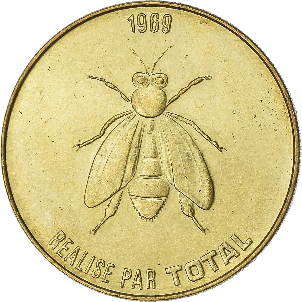 France, Jeton, Collection Total, Le Général Bonaparte, 1969, Cupronickel