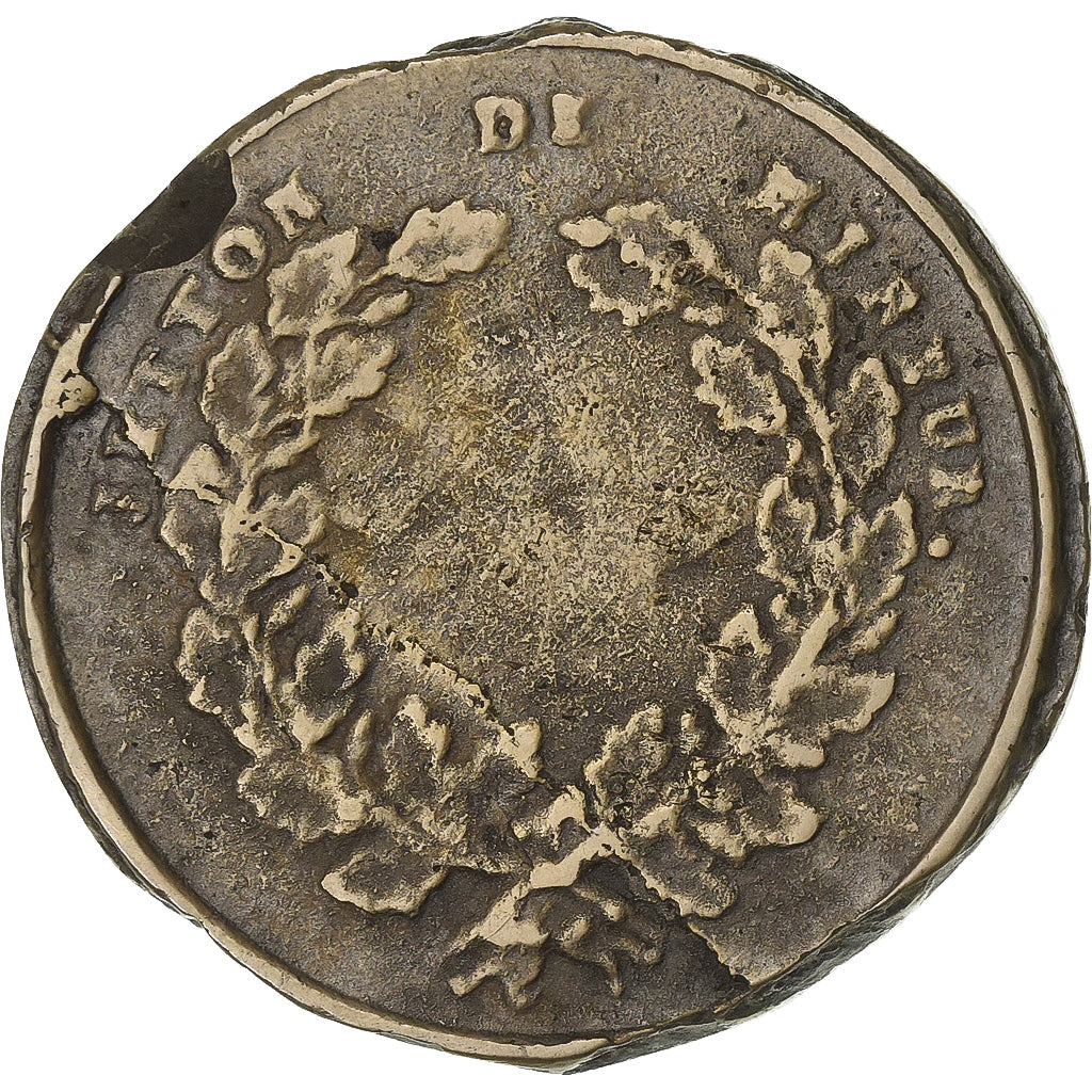 Frankrijk, Token, Mines du Vieux Condé, Jeton de Mineur, XIX Century, Koper, ZF