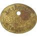 France, Token, Mines de Bruay, Poudrière Centrale, Brass, EF(40-45)