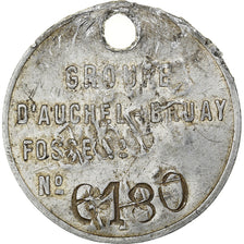 France, Token, Mines d'Auchel-Bruay, Aluminium, EF(40-45)