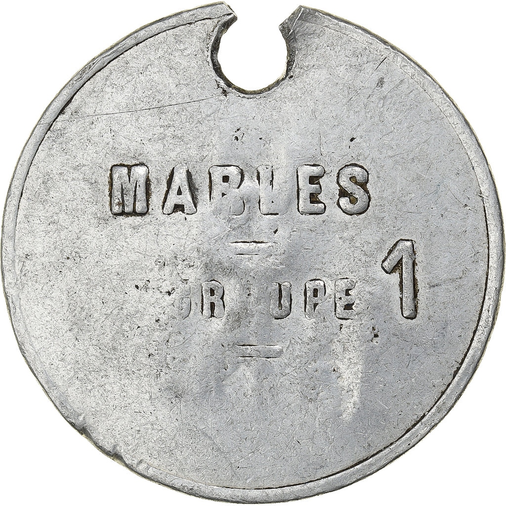 Frankrijk, Token, Mines de Marles, Groupe 1, Aluminium, ZF