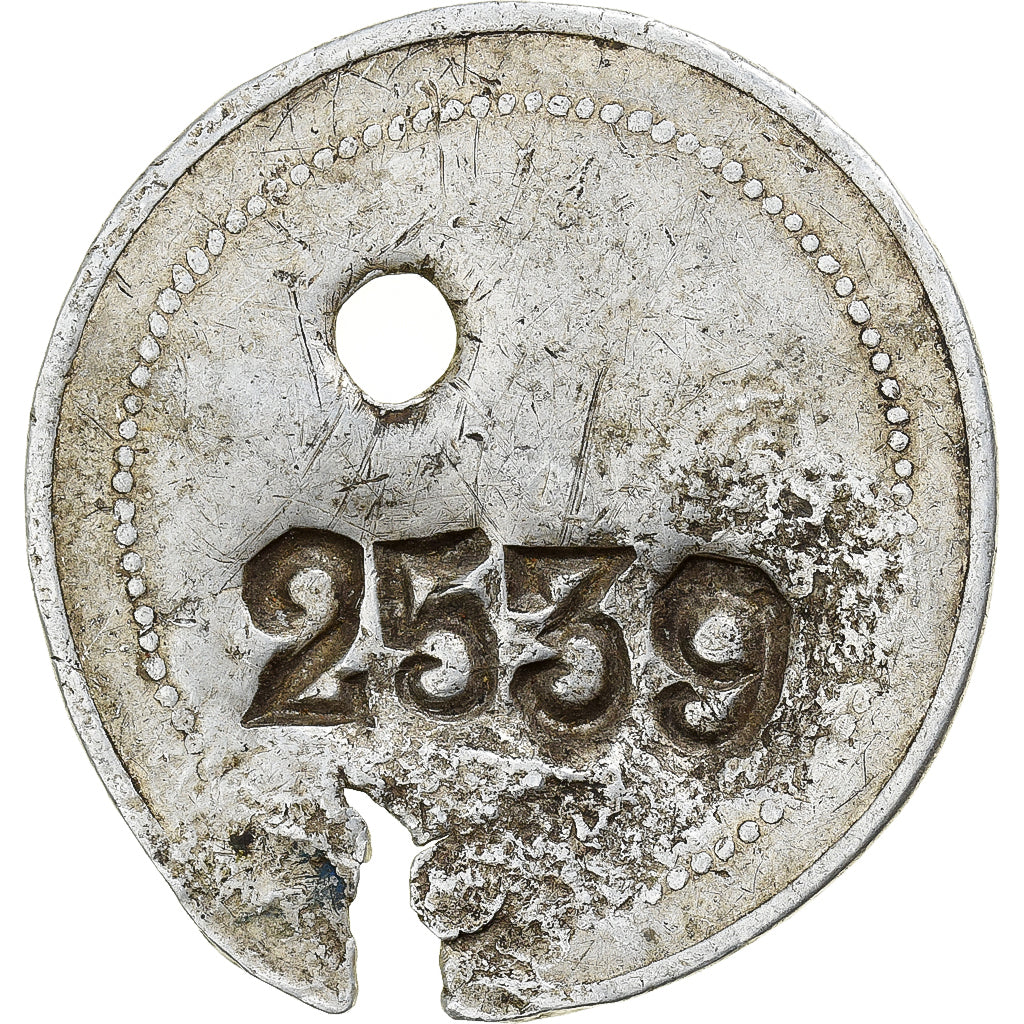 França, medalha, Ville de Bruay sur Escaut - Mines, Gilt Metal, EF(40-45)