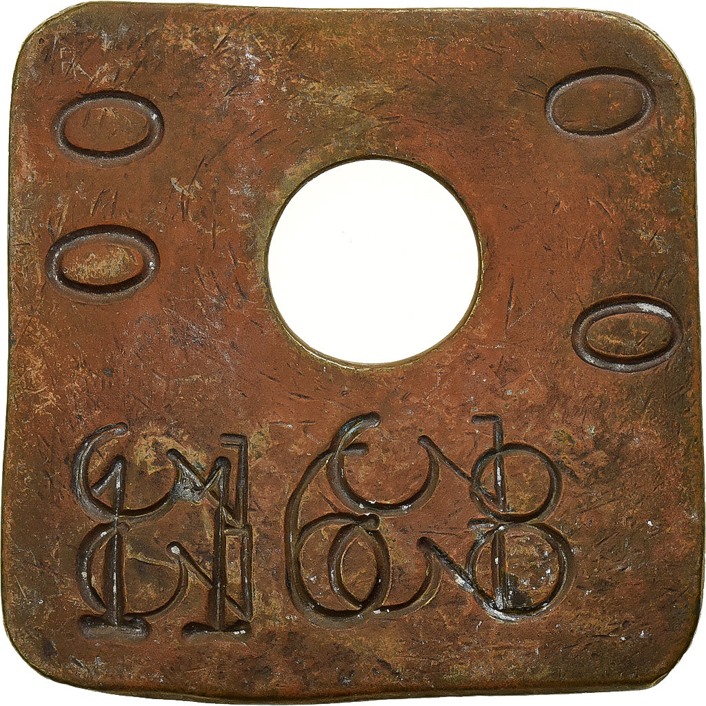 France, Jeton, Mines de Charbon, Métal, TTB