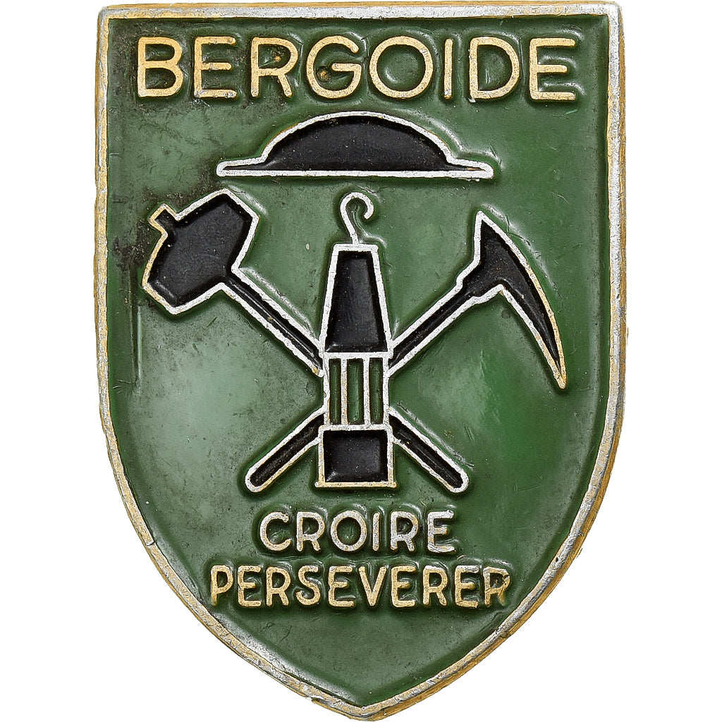 Frankrijk, Medaille, Mines, Bergoide, Puits de la Taupe, Métal, ZF