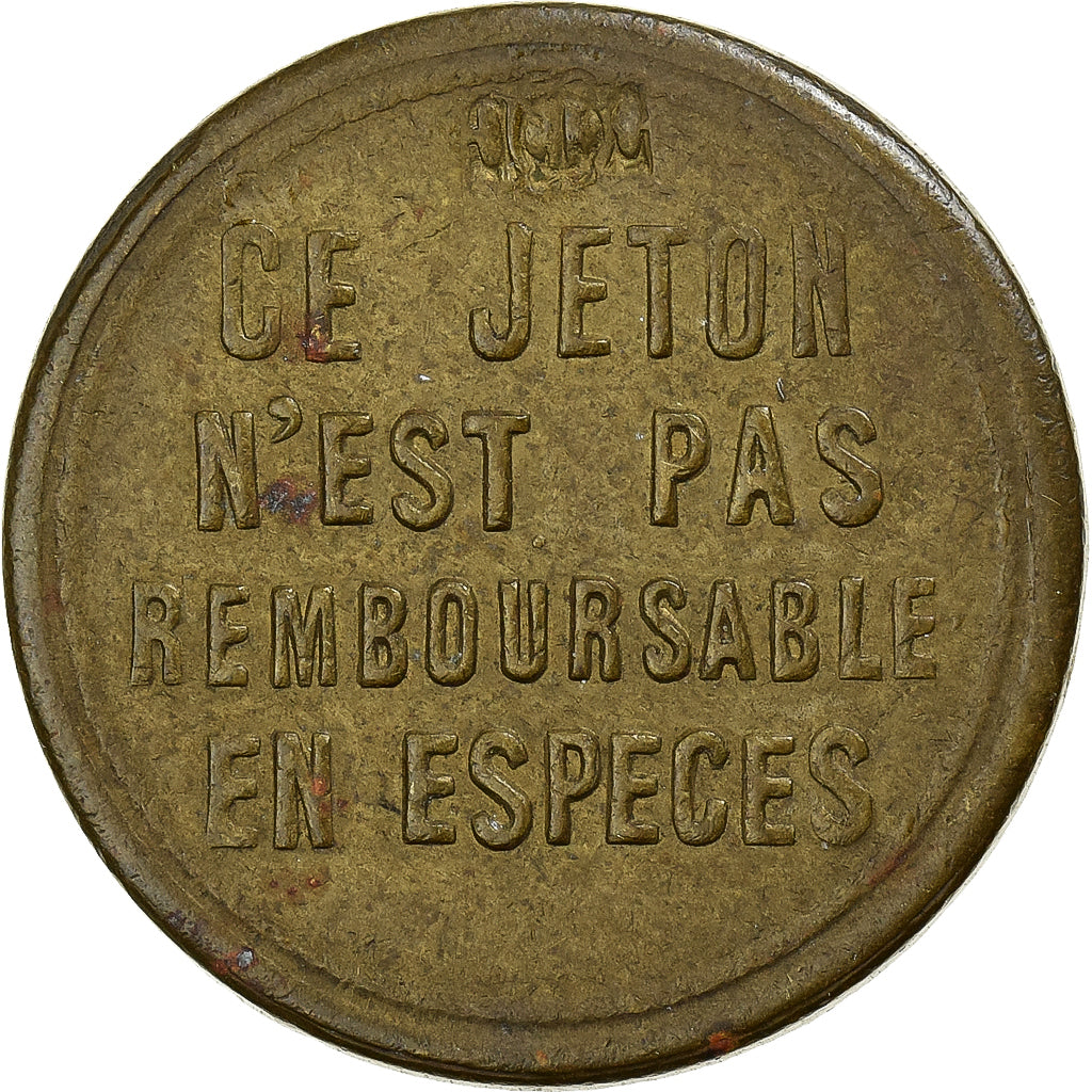 France, Lyon - O.T.L., 25 Centimes, 1920, AU(50-53), Brass, Elie:O15.4