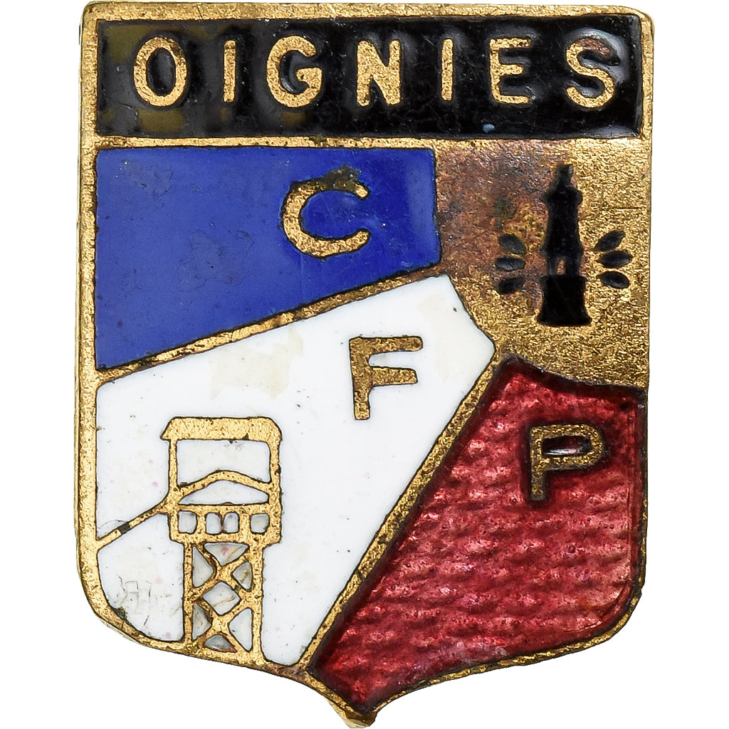 França, medalha, Mines, Oignies, Métal, EF(40-45)