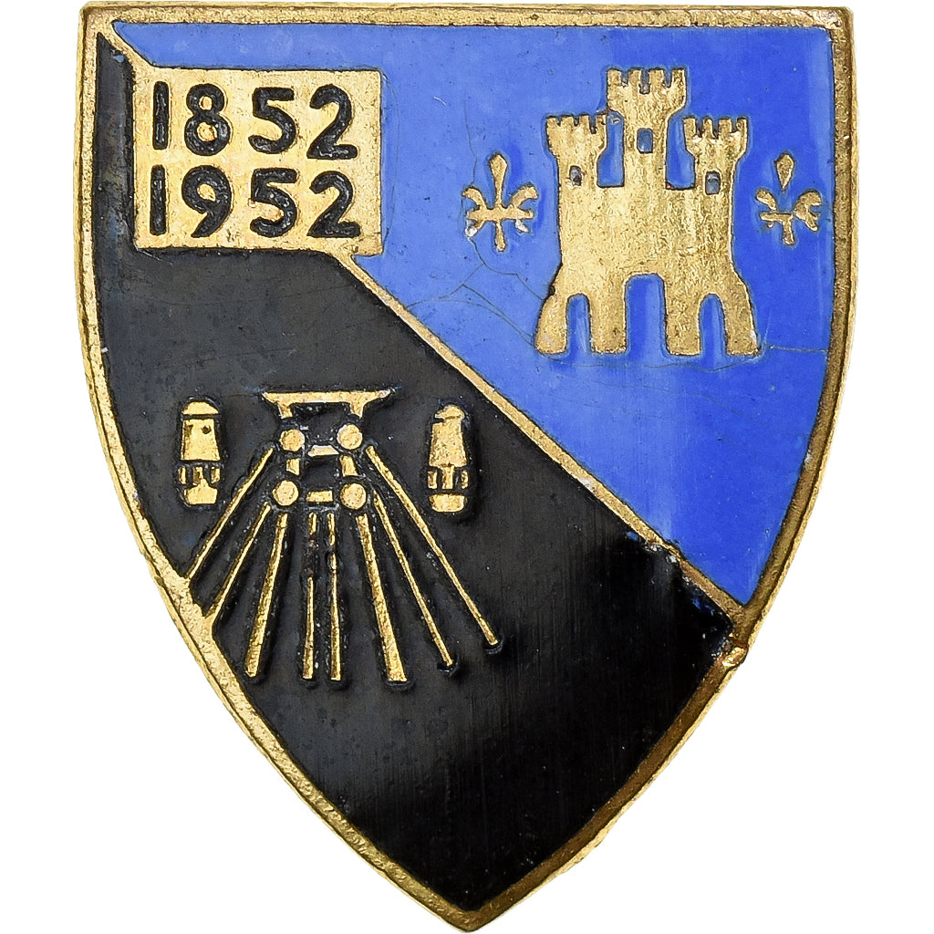 Francia, medaglia, Mines de Charbon, Centenaire, 1952, Métal, BB