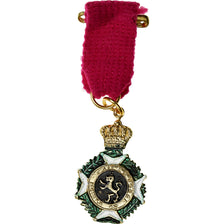 Belgium, Reproduction, Order of Leopold, Medal, Réduction, Excellent Quality