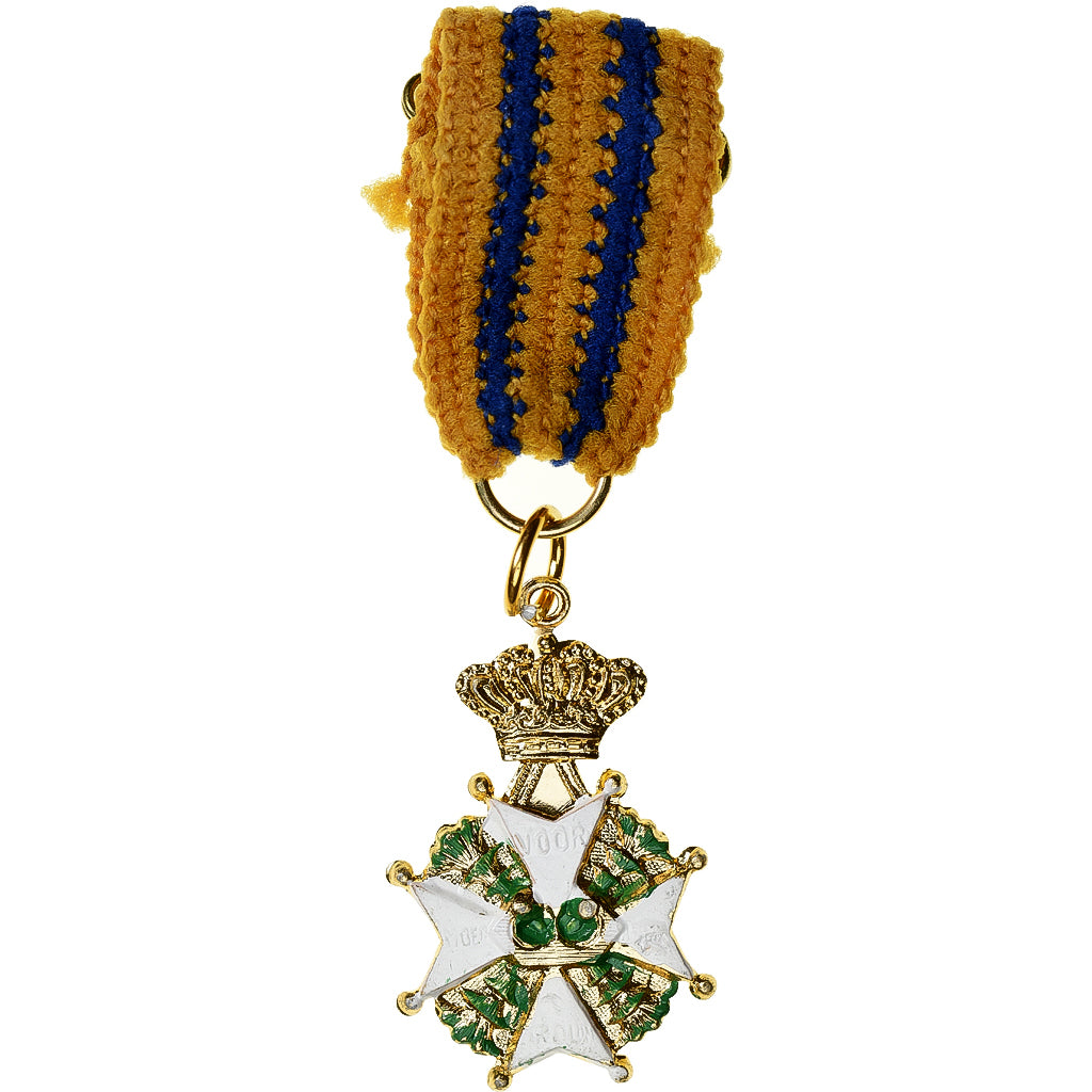Netherlands, Reproduction, Order of William, Medal, Réduction, Excellent