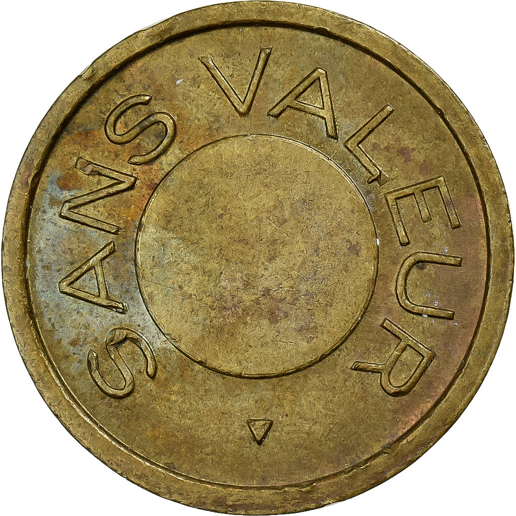 France, Jeton, Amusement, Sans valeur, Laiton, TTB, Jeu