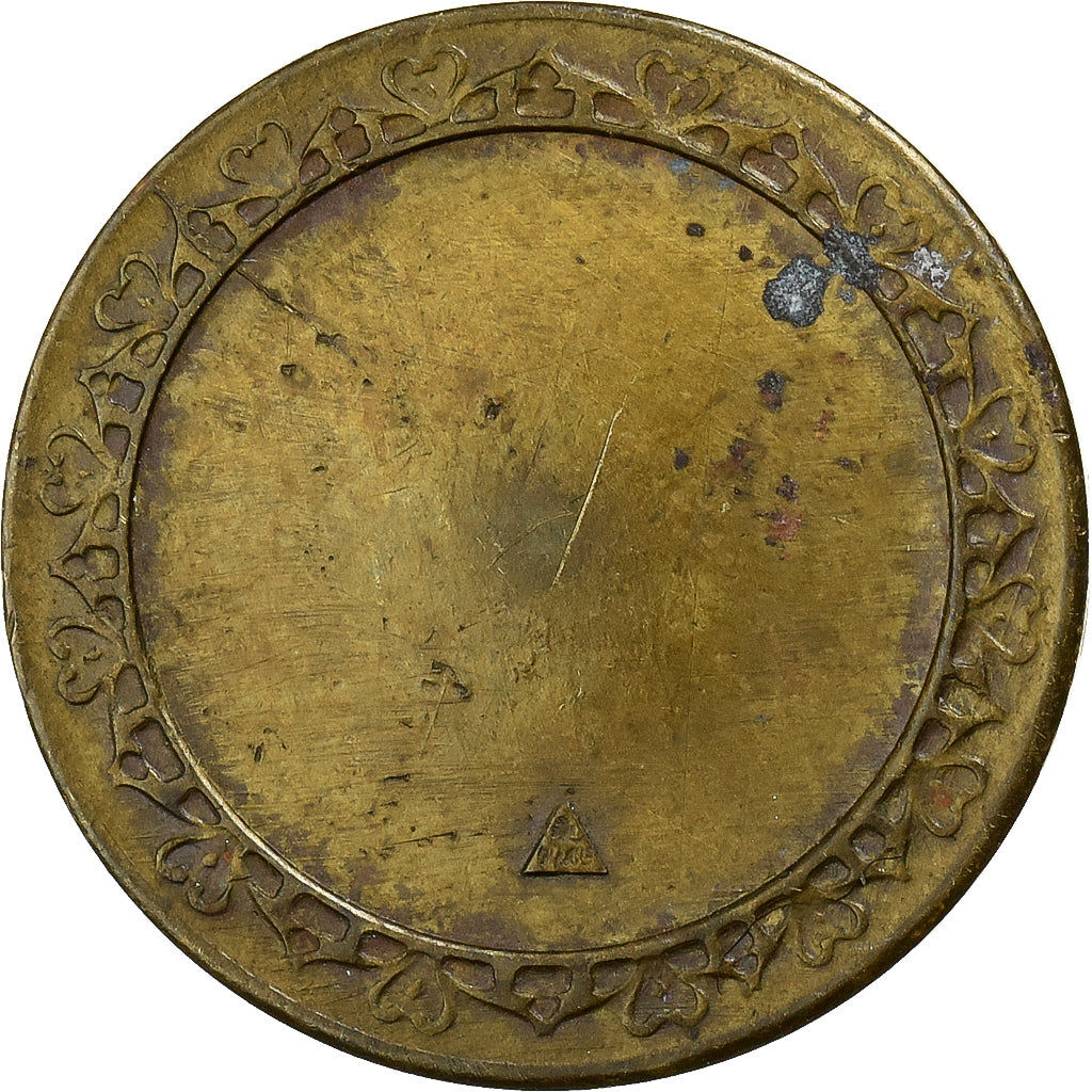 Frankreich, betaalpenning, René Socquet, Messing, SS