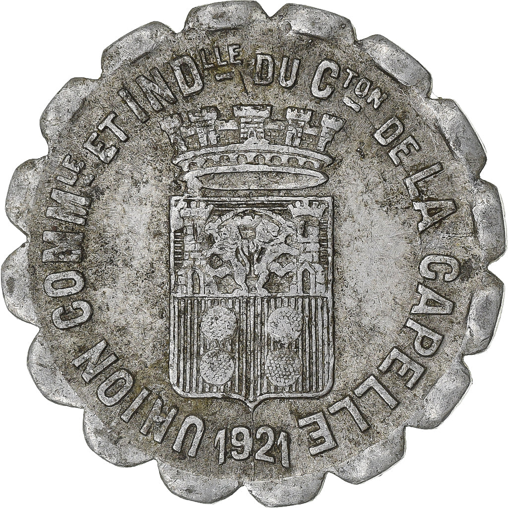 Francia, Union Commerciale et Industrielle de la Capelle, 10 Centimes, 1921