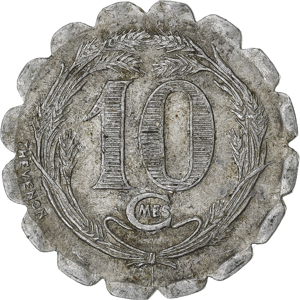Francia, Union Commerciale et Industrielle de la Capelle, 10 Centimes, 1921