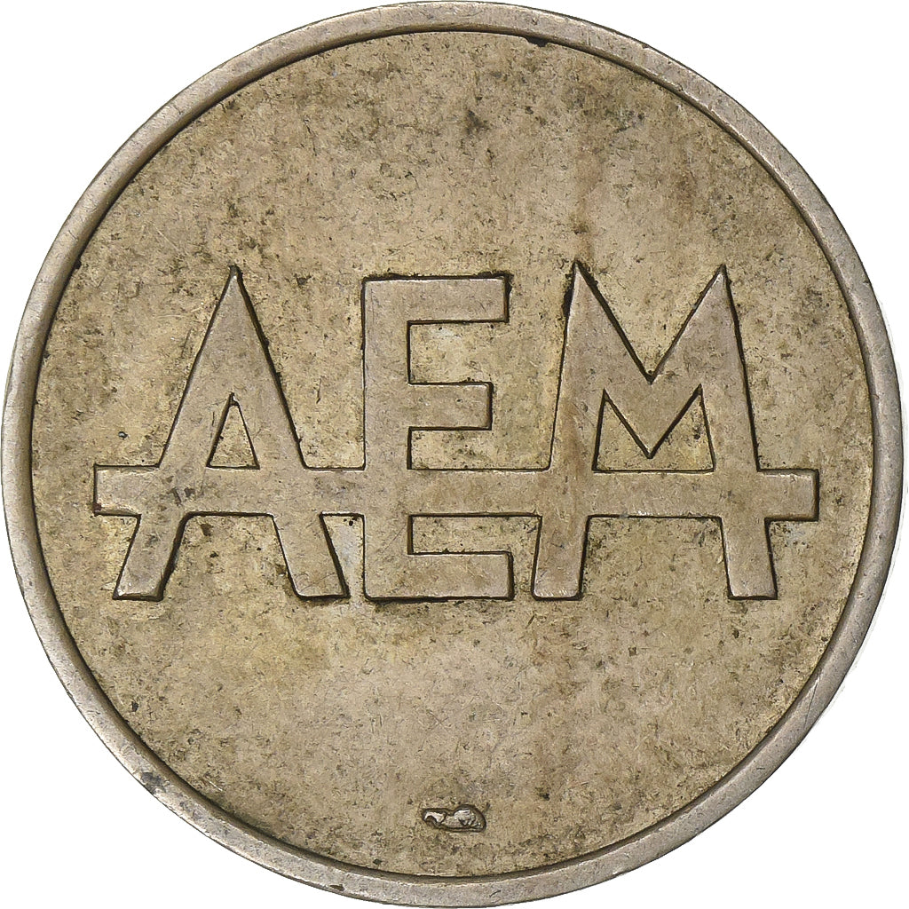 Frankrijk, Token, AEM, MDP, Cupro-nikkel, ZF