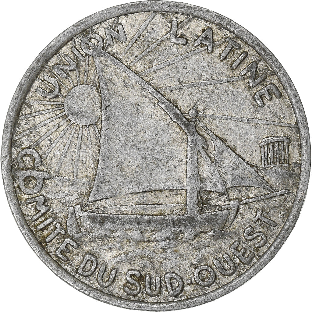 Frankreich, Toulouse, 10 Centimes, 1927, S+, Aluminium, Elie:15.2