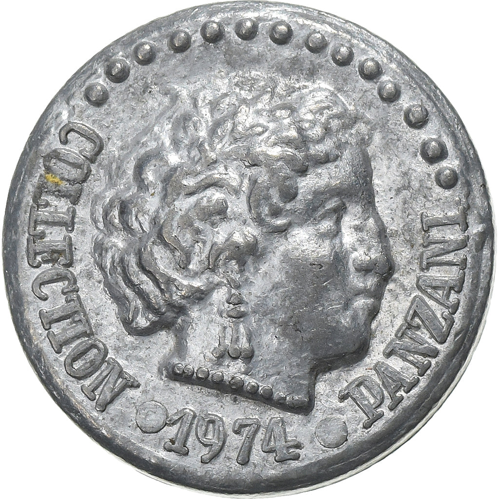 France, Token, Collection Panzani, Drachme Massalia, 1974, Métal, EF(40-45)