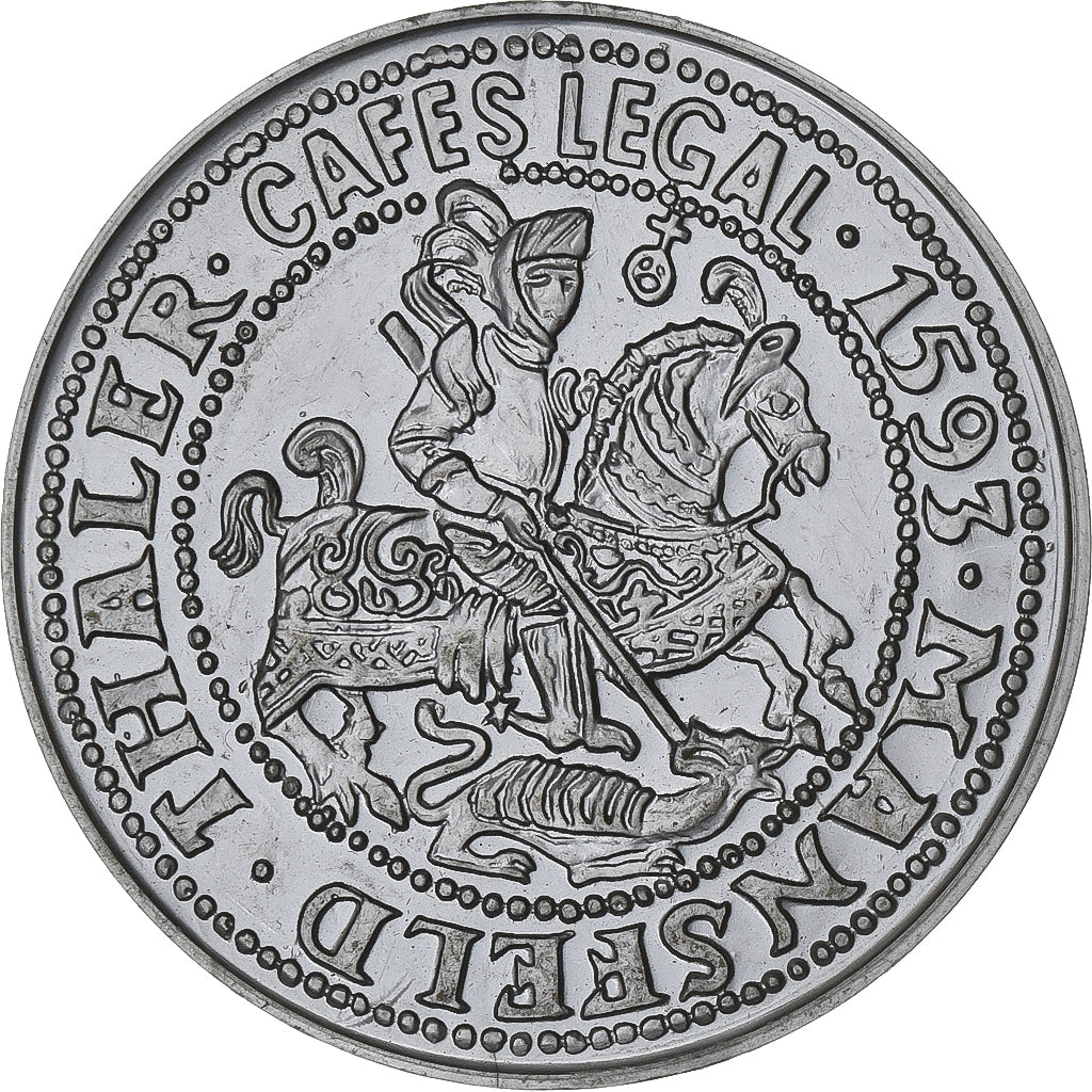 France, Token, Cafés Legal, Thaler Mansfeld, Plastic, MS(63)