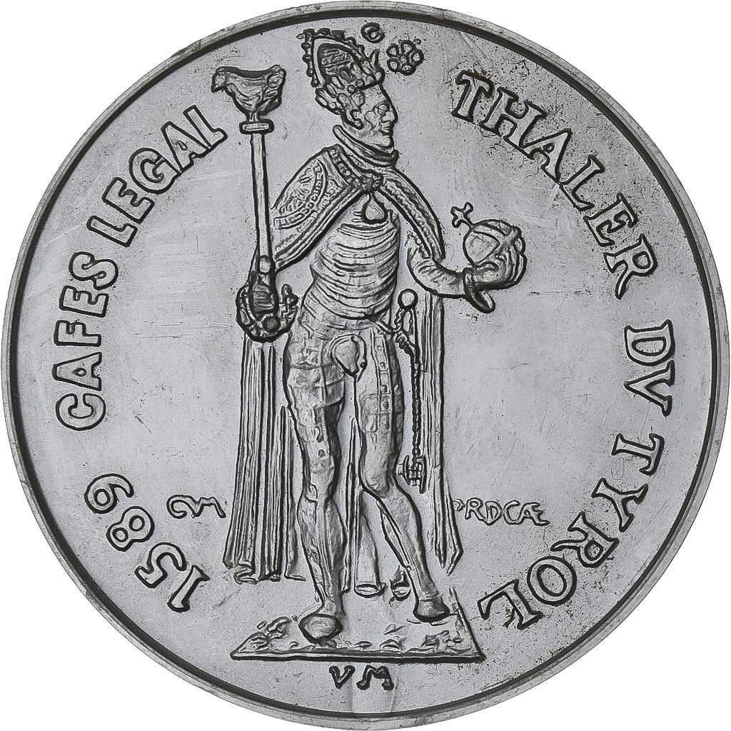 Frankrijk, Token, Cafés Legal, Thaler du Tyrol, Plastic, UNC-